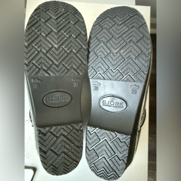 BJORK Pro Ella Leather Clogs in Gray - EU 38 (US 7-7.5) - Picture 6 of 9